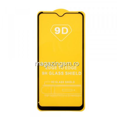 Folie Sticla Oppo A12 Protectie Ecran Acoperire Completa Neagra
