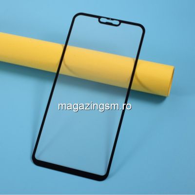 Folie Sticla Oppo A3s Protectie Ecran Acoperire Completa Neagra