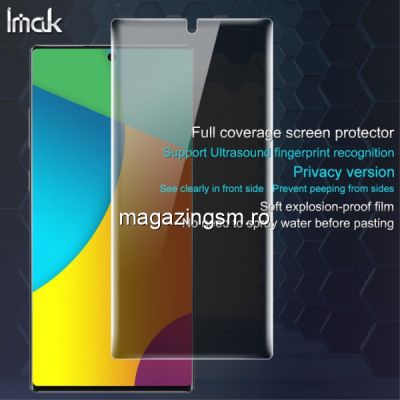 Folie Samsung Galaxy Note 10 Plus N975 Protectie Display Anti Spy Acoperire Completa