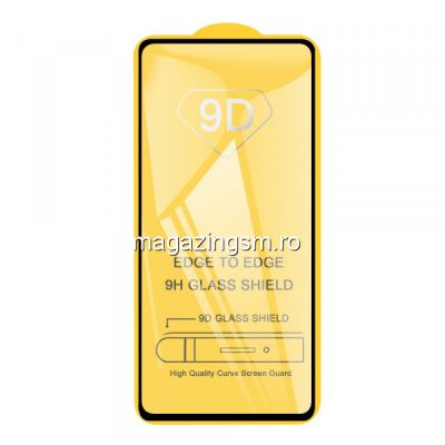 Folie Sticla Samsung Galaxy S20 FE Fan Edition Protectie Display Acoperire Completa Neagra