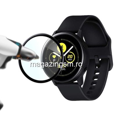 Folie Sticla Samsung Galaxy Watch Active2 44mm Protectie Display Acoperire Completa