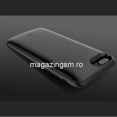 Husa Acumulator Extern iPhone 7 Plus/ 8 Plus Power Bank 5500mAh Neagra
