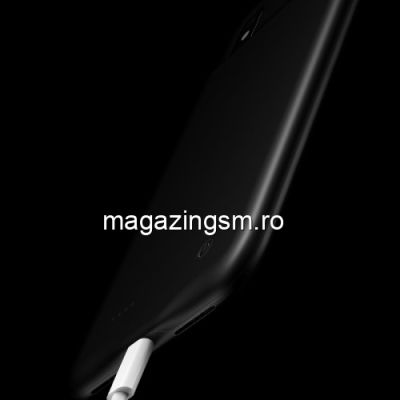 Husa Acumulator Extern Power Bank iPhone XR 4000mAh Neagra