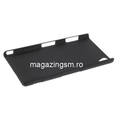 Husa Dura Sony Xperia Z3 Cauciucata Neagra