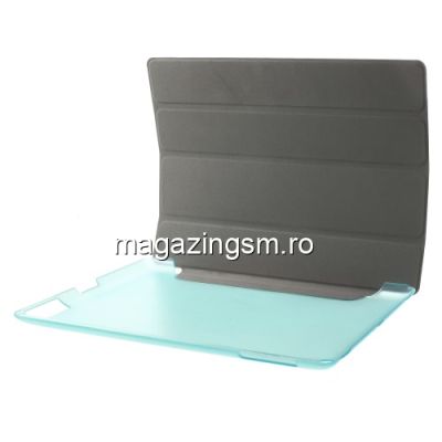 Husa Flip Cu Stand iPad 2 3 4 Albastra