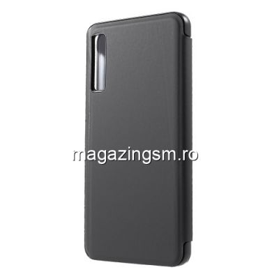 Husa Flip Cu Stand Samsung Galaxy A7 A750 2018 Neagra