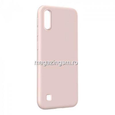Husa Samsung Galaxy A10 Lemontti Silicon Soft Slim Pink Sand
