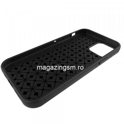 Husa Silicon Apple iPhone 12 Pro, Negru