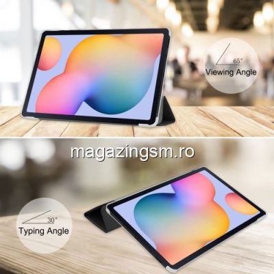 Husa Tableta Samsung Galaxy Tab A7 10,4 2020 Flip Cu Stand Neagra