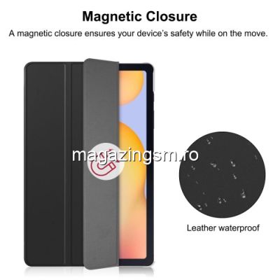 Husa Tableta Samsung Galaxy Tab A7 10,4 2020 Flip Cu Stand Neagra