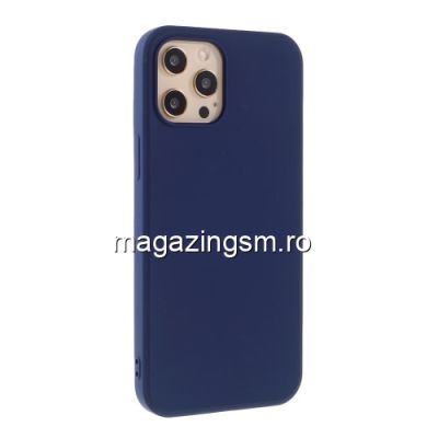 Husa Telefon X-LEVEL iPhone 12 / 12 Pro Silicon Albastra