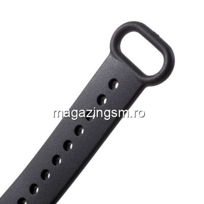 Husa Tip Curea Ceas Xiaomi Mi Smart Band 4 / Mi Band 3 Neagra