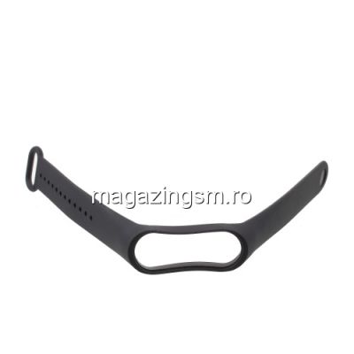 Husa Tip Curea Ceas Xiaomi Mi Smart Band 4 / Mi Band 3 Neagra