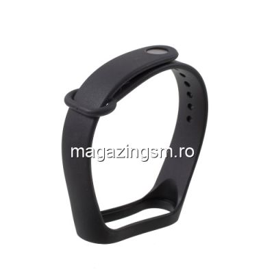 Husa Tip Curea Ceas Xiaomi Mi Smart Band 4 / Mi Band 3 Neagra