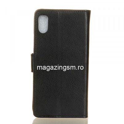 Husa ZTE Blade A3 2020 Flip Cu Stand Neagra