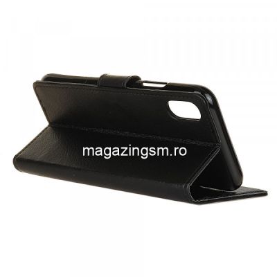 Husa ZTE Blade A3 2020 Flip Cu Stand Neagra