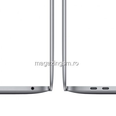 Laptop Apple MacBook Pro 13Inch, procesor Apple M1 8-core, 256GB, 8GB RAM - Space Grey