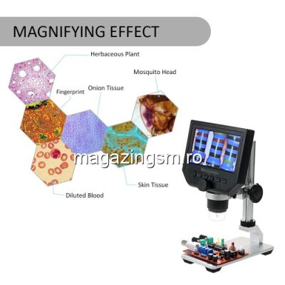 Microscop Digital Cu Ecran 600X Cu LED