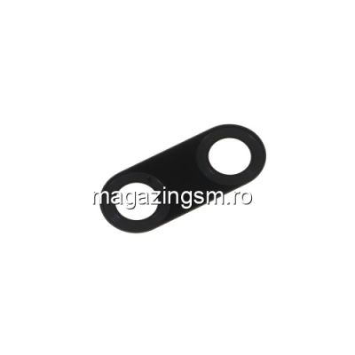 Ornament Camera Spate Geam Huawei Y7 Prime / Y7 2019 Negru