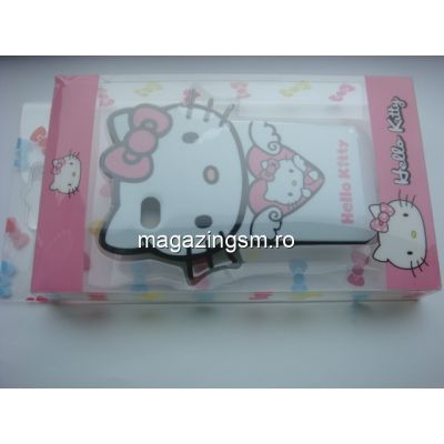 Husa iPhone 4 iPhone 4s Hello Kitty - Alba