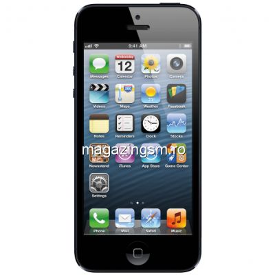 RESIGILAT Telefon Mobil Apple iPhone 5 16GB Negru Calitate B