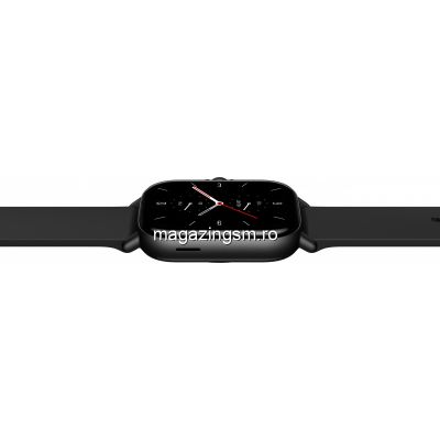Smartwatch Amazfit GTS 2, Bluetooth 5.0, Waterproof 5 ATM, senzor SpO2 (Negru)