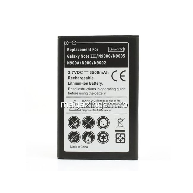Caliber Corresponding Unsuitable Acumulator Samsung Galaxy Note 3 N9005 N9000 N9002 Pret