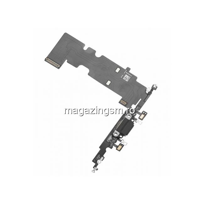 Banda Flex iPhone 8 Plus Cu Conector Incarcare si Microfon Neagra