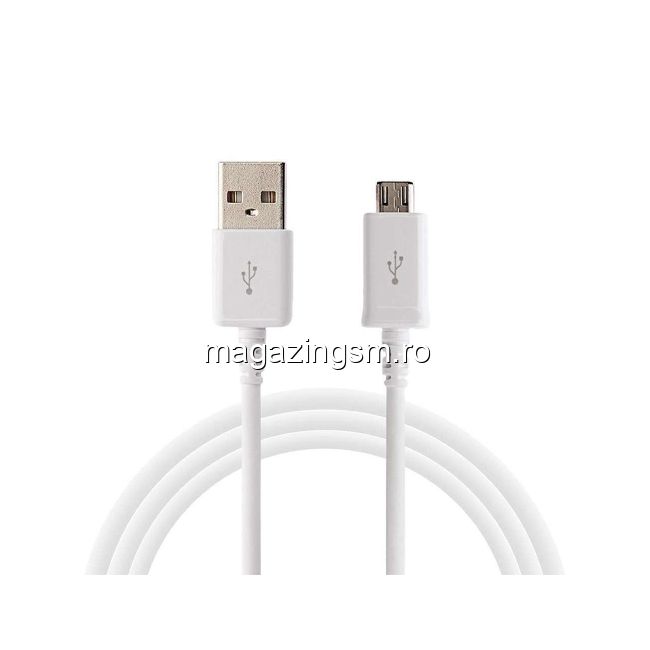 Cablu Date MicroUSB Samsung Galaxy Grand Prime Alb