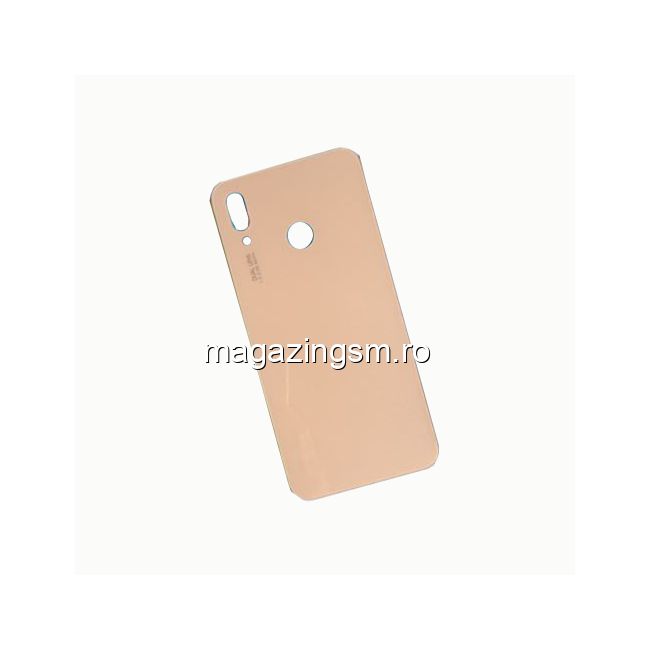 Capac Baterie Spate Huawei P20 Lite Cu Adeziv Sticker Roz