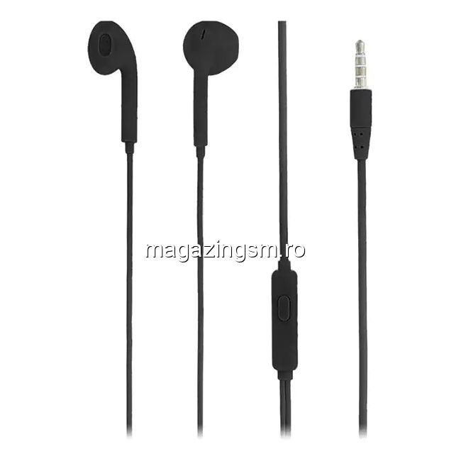 Casti TELLUR Fly, Cu fir, In-Ear, Microfon, negru