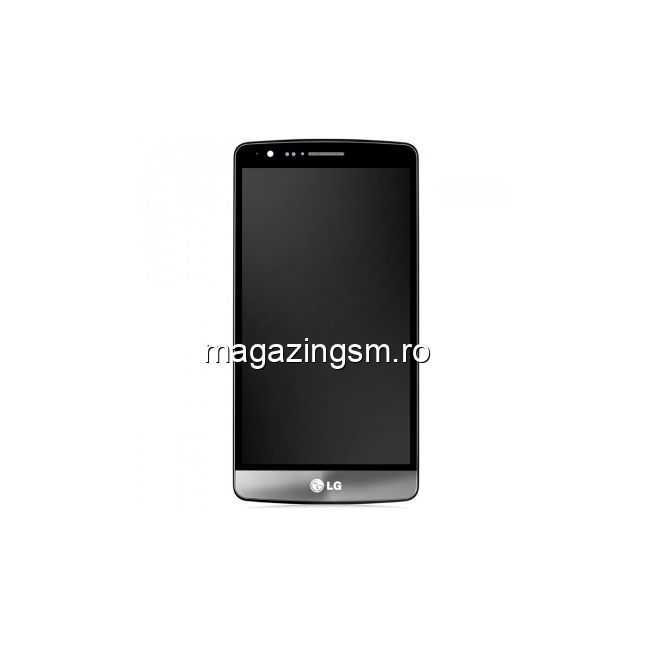 Display cu TouchScreen LG G3 D850 D851 D855 VS985 LS990 Auriu cu Rama
