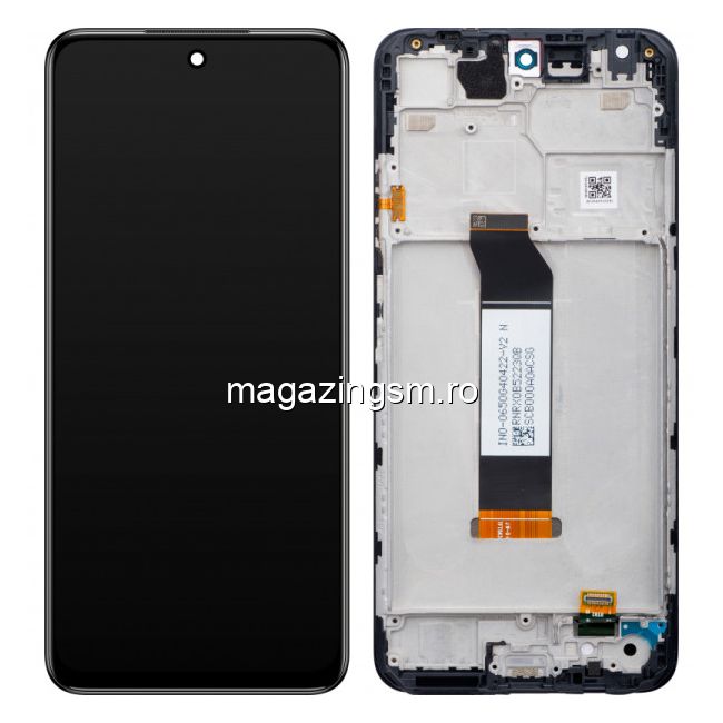 Display Xiaomi Redmi Note 10 5G / Poco M3 Pro 5G Compatibil Cu Rama Negru