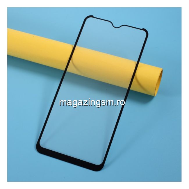 Folie Sticla Oppo A12 Protectie Ecran Acoperire Completa Neagra