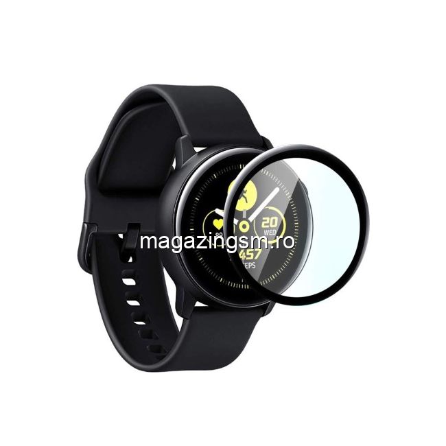 Folie Sticla Samsung Galaxy Watch Active2 40mm Protectie Display Acoperire Completa