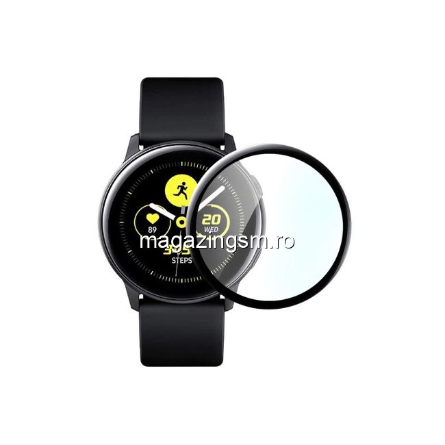 Folie Sticla Samsung Galaxy Watch Active2 44mm Protectie Display Acoperire Completa