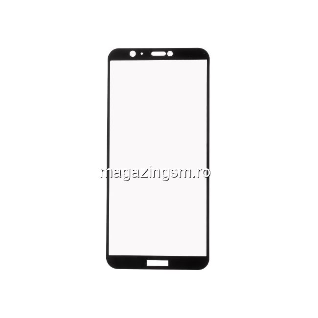 Geam Protectie Display Huawei P Smart Acoperire Completa Negru