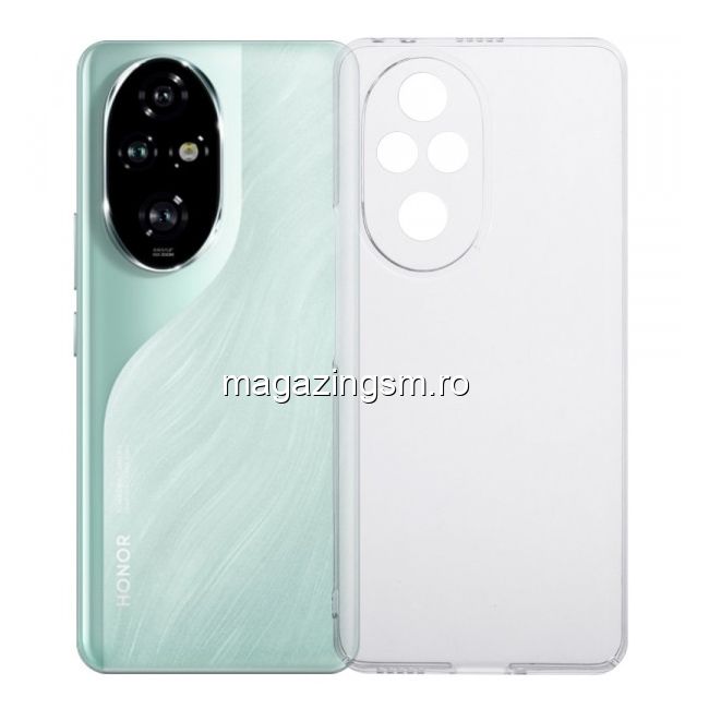 Husa Honor 200 Pro 5G Dura Plastic Transparenta