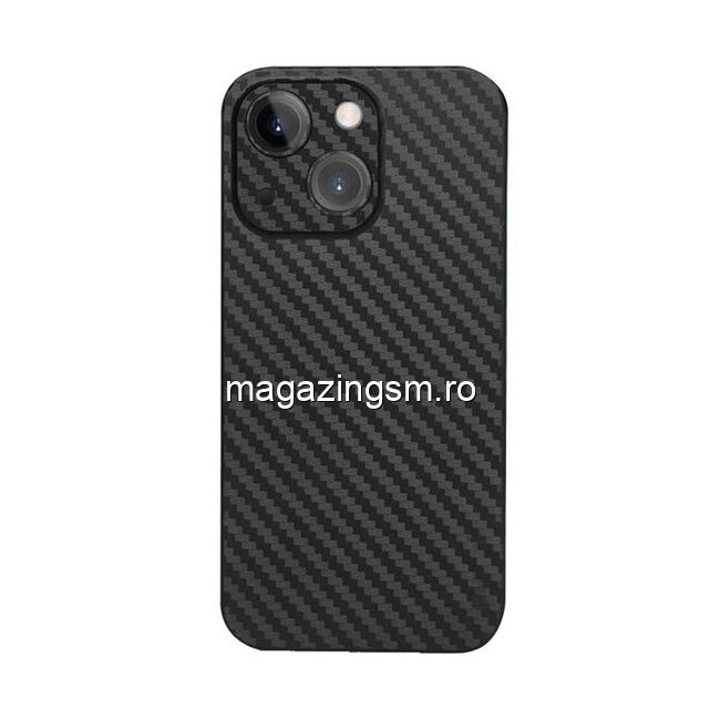 Husa iPhone 14 Plus Devia Wing Series Ultra Thin Carbon Black