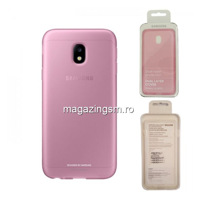 Husa Samsung Galaxy J3 J330 2017 EF-AJ330TPEGWW Silicon Roz