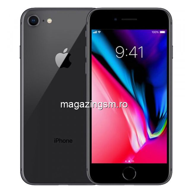 RESIGILAT Telefon Mobil Apple iPhone 8 64GB Black Calitate B