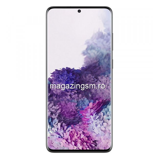 RESIGILAT Telefon mobil Samsung Galaxy S20 Plus, Dual SIM, 128GB, 12GB RAM, 5G, Cosmic Black
