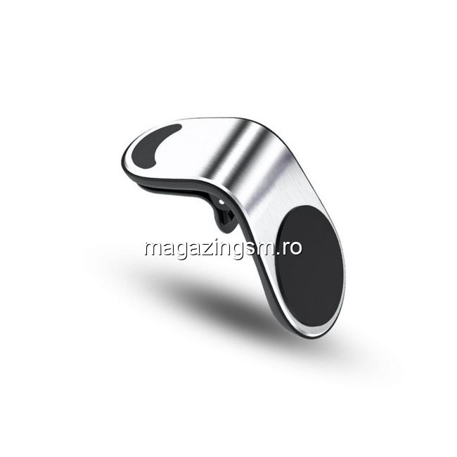 Suport Auto Magnetic Pentru Telefon Argintiu