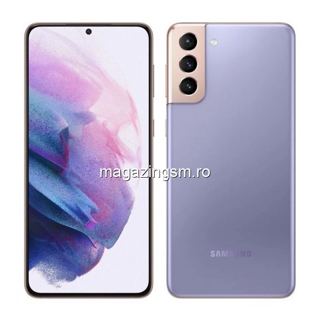 Telefon mobil Samsung Galaxy S21 Plus, Dual SIM, 256GB, 8GB RAM, 5G, Phantom Violet